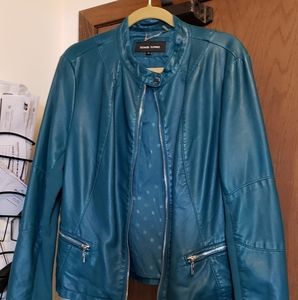 Black Rivet Leather Jacket